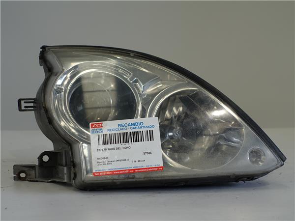 faro delantero derecho hyundai terracan (hp)(2001 >) 2.9 crdi 4wd