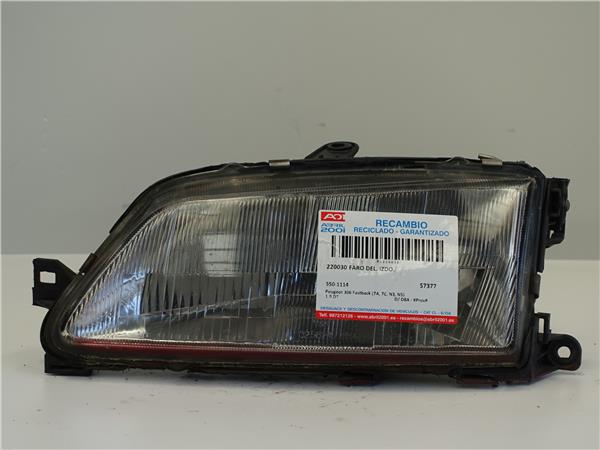 faro delantero izquierdo peugeot 306 fastback