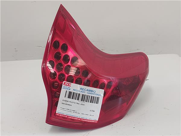 piloto trasero izquierdo peugeot 3008 052009