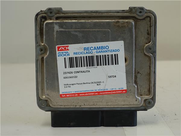 centralita volkswagen passat berlina (3c2)(2005 >) 2.0 fsi