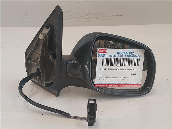 retrovisor electrico derecho volkswagen golf