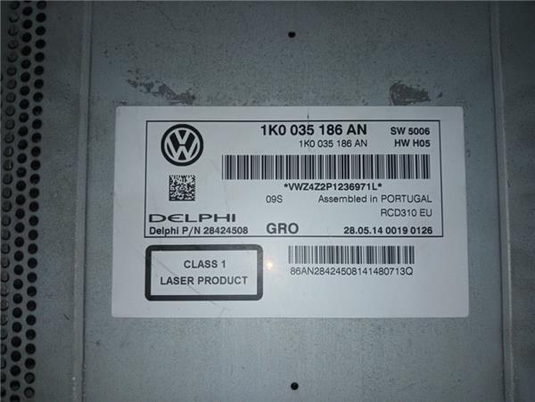 Radio / Cd Volkswagen Passat CC 2.0