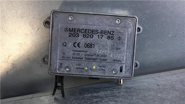 centralita mercedes benz clase c (bm 203) berlina (02.2000 >) 1.8 180 compressor (203.046) [1,8 ltr.   105 kw cat]