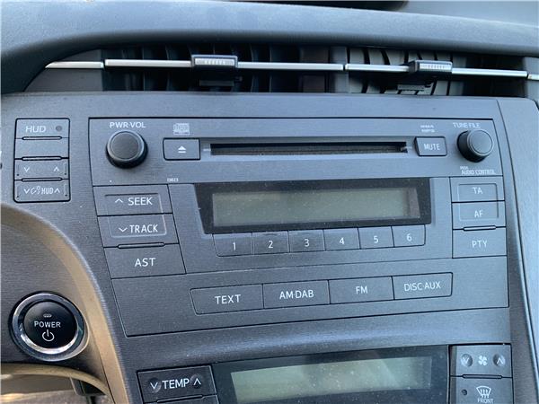 autoradio toyota prius zvw30 2009 18 hybrid