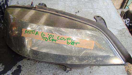 faro delantero derecho opel astra g coupe (2000 >) 1.8 16v [1,8 ltr.   92 kw 16v]