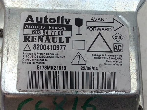 centralita airbag renault laguna ii (bg0)(2001 >) 1.9 dci (bg0e)