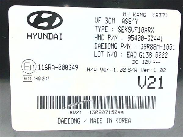 Modulo Electronico Hyundai i40 1.7
