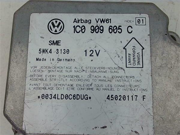 centralita airbag volkswagen passat berlina (3b3)(2000 >) 1.9 tdi