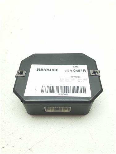 centralita check control renault zoe (06.2012 >) eléctrico bose [eléctrico 43 kw]