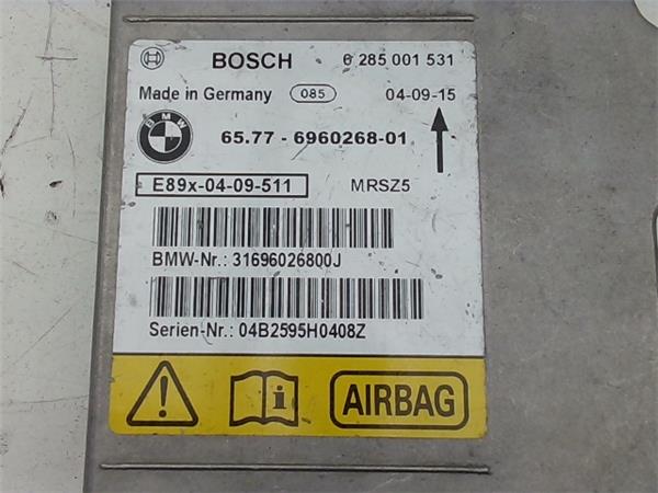 centralita airbag bmw serie 3 berlina (e46)(1998 >) 2.0 320d [2,0 ltr.   110 kw 16v diesel cat]