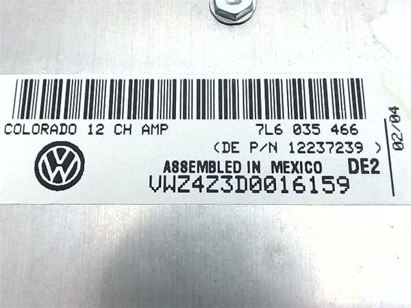 AMPLIFICADOR SONIDO Volkswagen 5.0