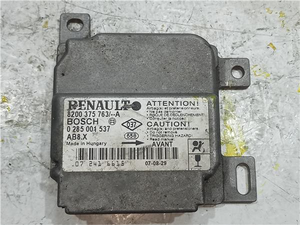 centralita airbag renault clio ii fase ii (b/cb0)(2001 >) 1.2 authentique [1,2 ltr.   43 kw]
