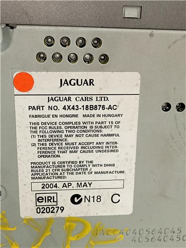 Radio / Cd Jaguar X-TYPE 