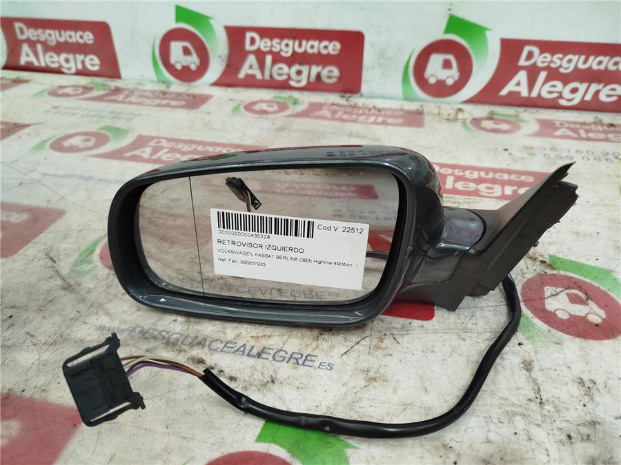 retrovisor izquierdo volkswagen passat berlina (3b3) highline 4motion