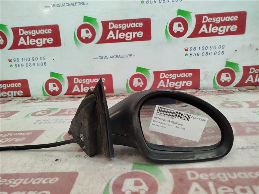 retrovisor derecho seat ibiza (6l1) cool