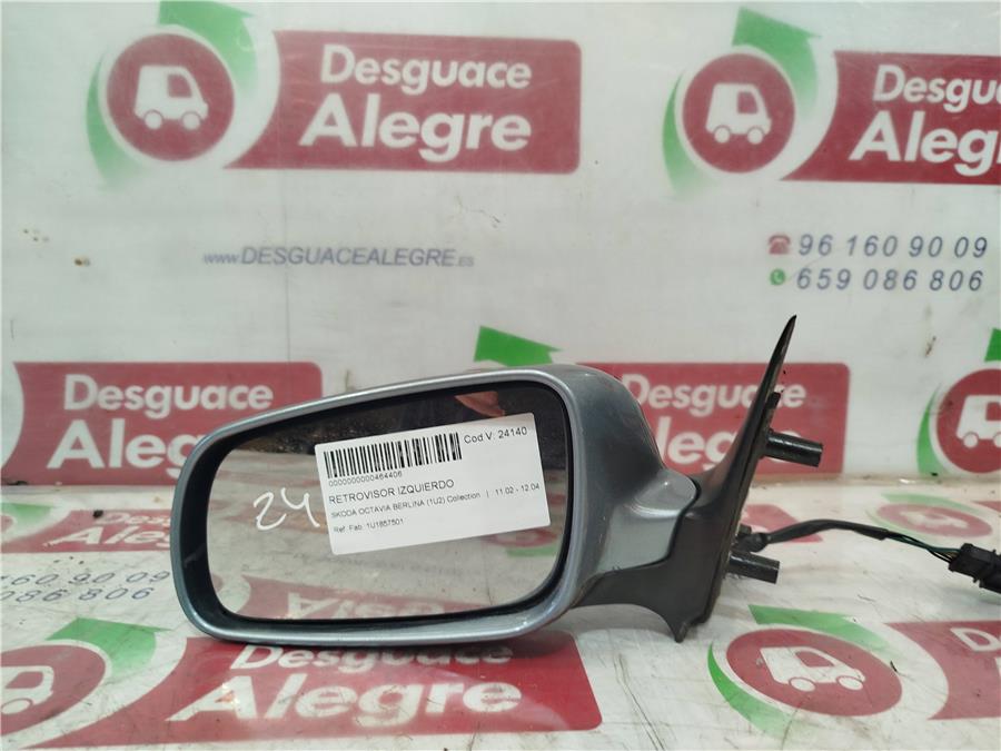 retrovisor izquierdo skoda octavia berlina (1u2) collection