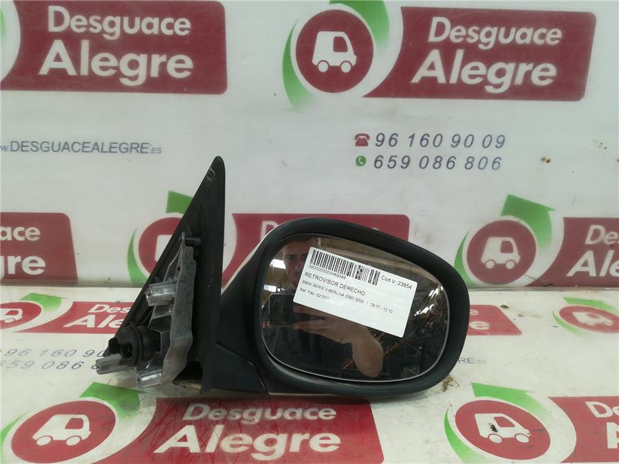 retrovisor derecho bmw serie 3 berlina (e90) 320d
