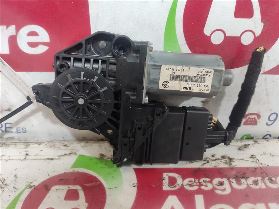 mecanismo elevalunas delantero derecho volkswagen golf v (1k1)(10.2003) gt
