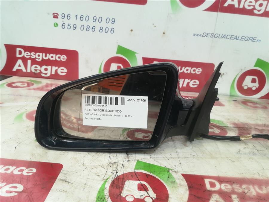 retrovisor izquierdo audi a3 (8p1) 1.9 tdi limited edition