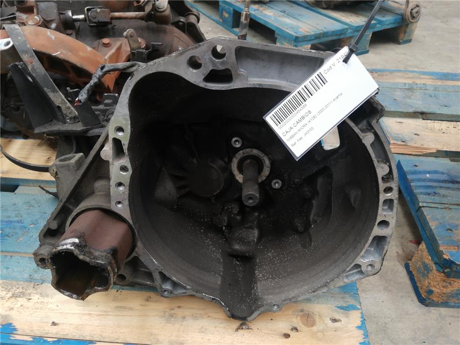 caja cambios manual nissan micra (k12e) acenta