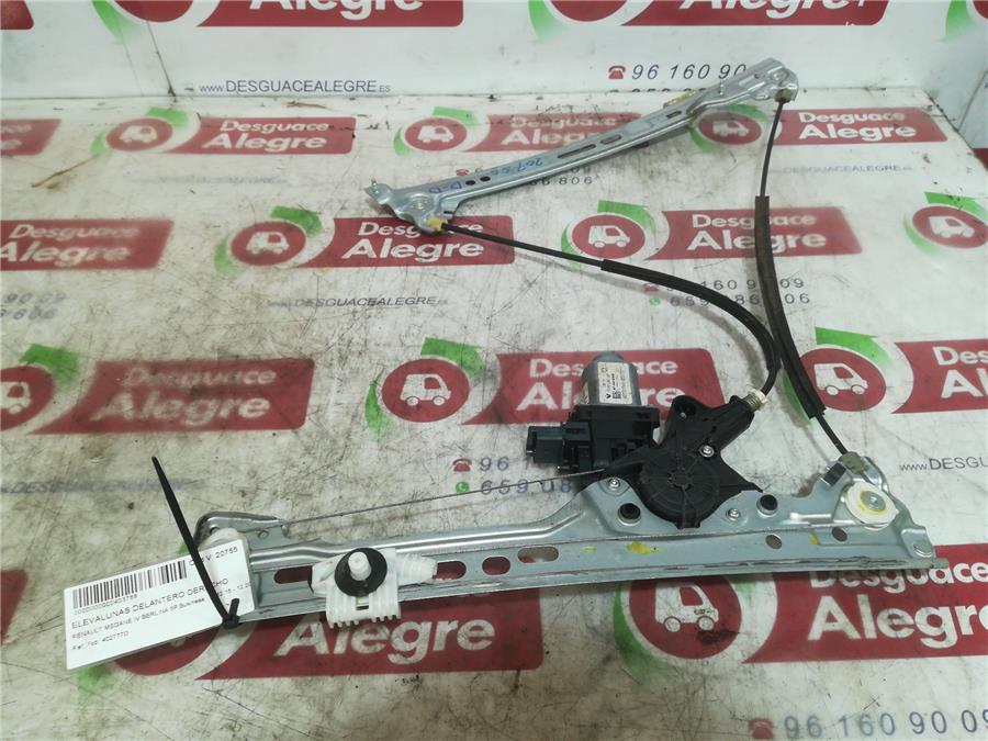 elevalunas electrico delantero derecho renault megane iv berlina 5p business