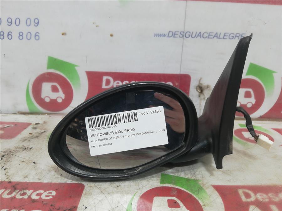 retrovisor izquierdo alfa romeo gt (125) 1.9 jtd 16v 150/ distinctive