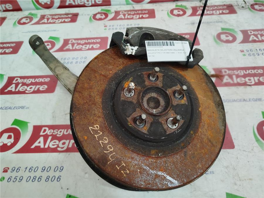 mangueta delantera izquierda jaguar s type 2.7 v6 diesel classic