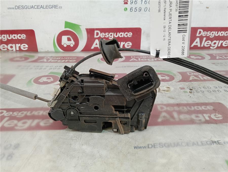 cerradura puerta delantera derecha seat leon (5f1) reference