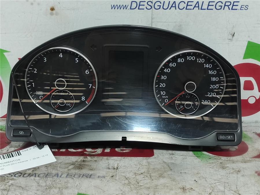 cuadro completo volkswagen golf plus vi (521) advance