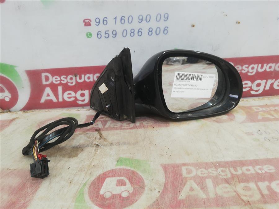 retrovisor derecho volkswagen passat berlina (3c2) advance plus