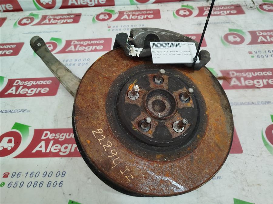 mangueta delantera izquierda jaguar s type 2.7 v6 diesel classic