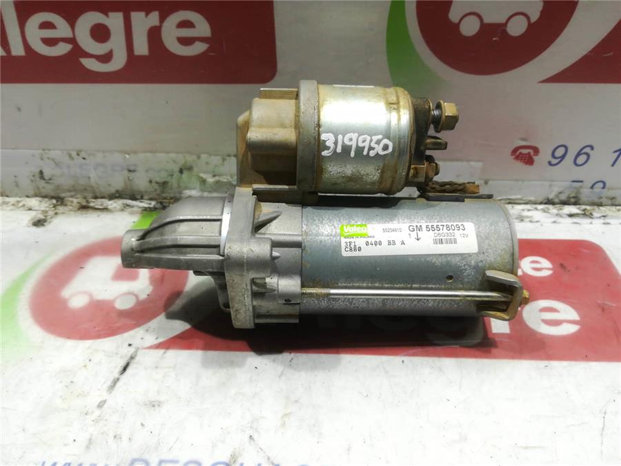 motor arranque opel combo (corsa c) familiar
