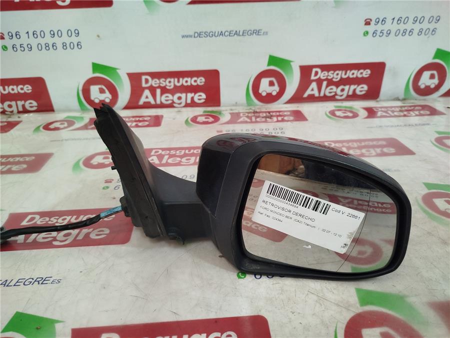 retrovisor derecho ford mondeo berlina (ca2) titanium