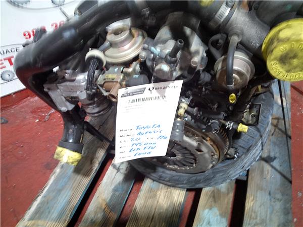 motor completo toyota avensis berlina t22 199