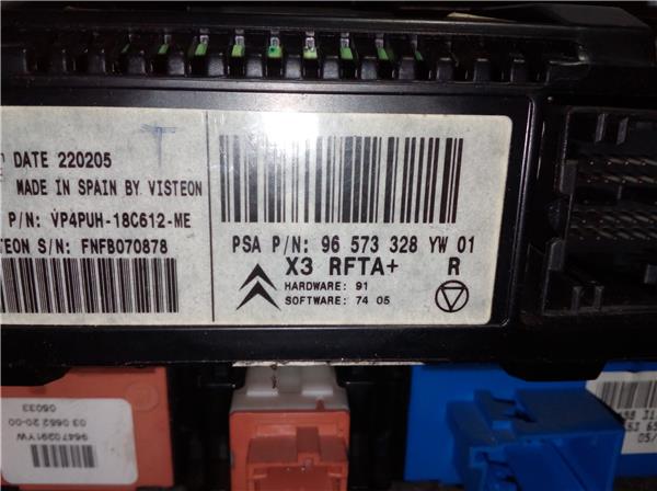 mandos calefaccion / aire acondicionado citroen c5 break (2004 >) 1.6 audace [1,6 ltr.   80 kw 16v hdi fap]