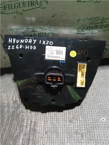 mandos calefaccion / aire acondicionado hyundai ix20 (jc)(2010 >) 1.4 comfort [1,4 ltr.   57 kw crdi cat]