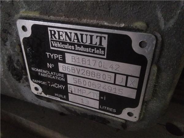 Caja Cambios Manual Renault Premium