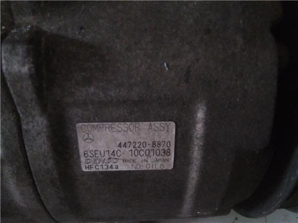compresor aire acondicionado mercedes benz vaneo (414) 1.7 cdi (414.700)