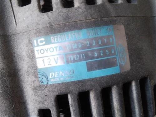 Alternador Toyota Yaris 1.0 16V