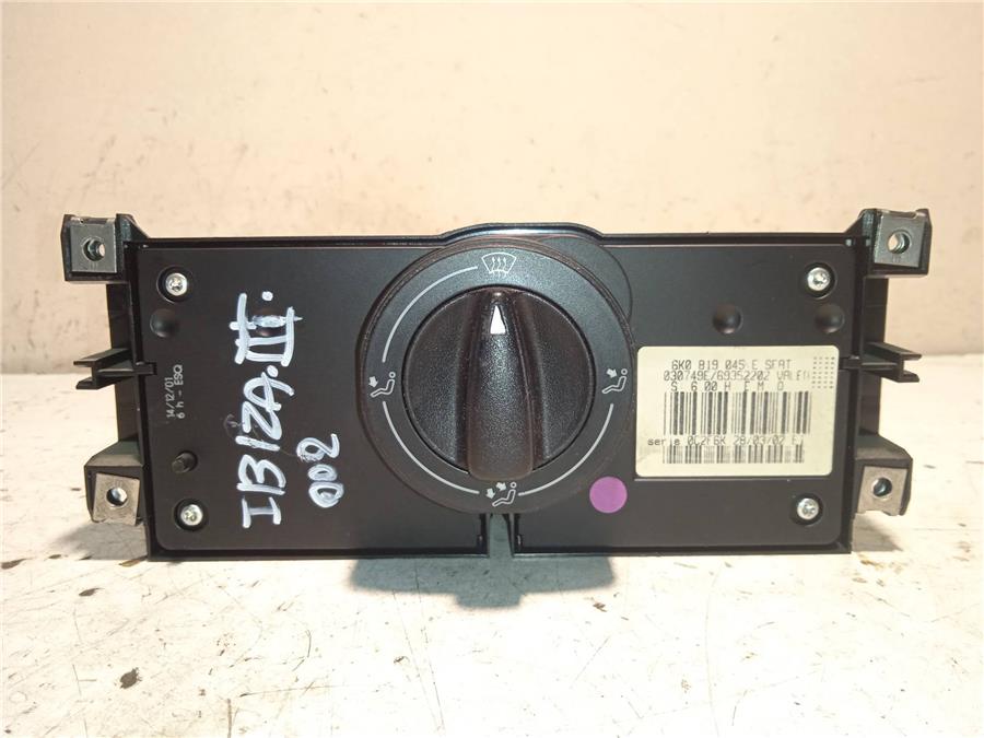 mandos calefaccion / aire acondicionado seat ibiza (6k1) *
