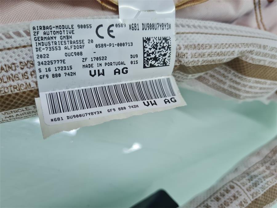 Airbag cortina delantero derecho FR