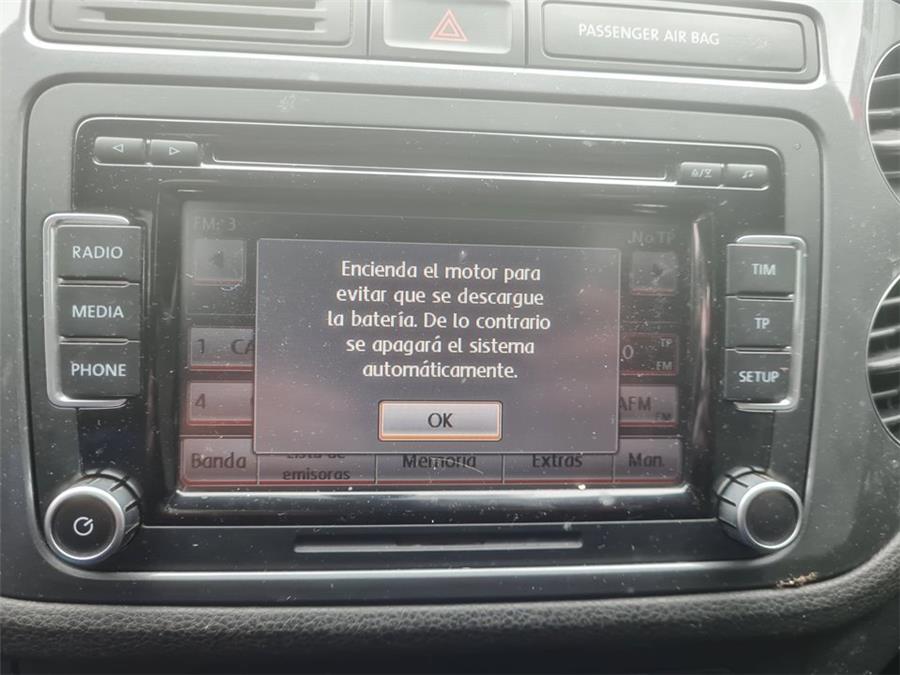 sistema audio radio volkswagen tiguan
