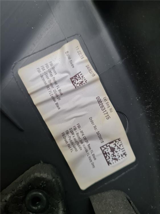 guarnecido puerta delantera izquierda mini mini 5p (f55) one d