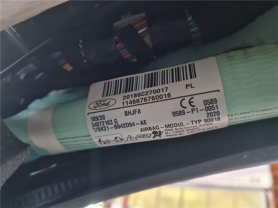 airbag transit custom | Azeler Recambios