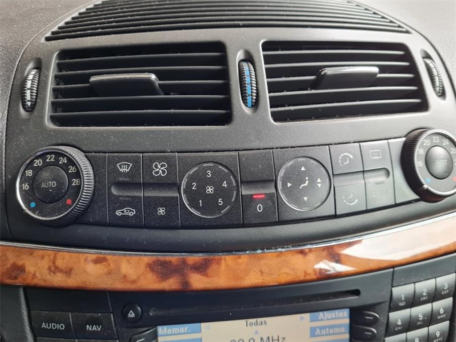 mandos calefaccion / aire acondicionado mercedes benz clase e (bm 211) berlina e 270 cdi (211.016)