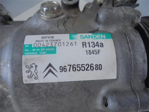 compresor aire acondicionado citroen jumper furgón gran volumen (06.2006 >) 2.2 35 l2h2 hdi 130 fap [2,2 ltr.   96 kw hdi fap cat]