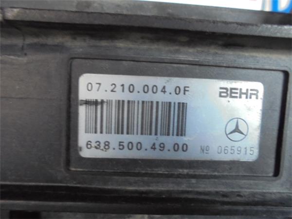 Electroventilador Mercedes-Benz Vito