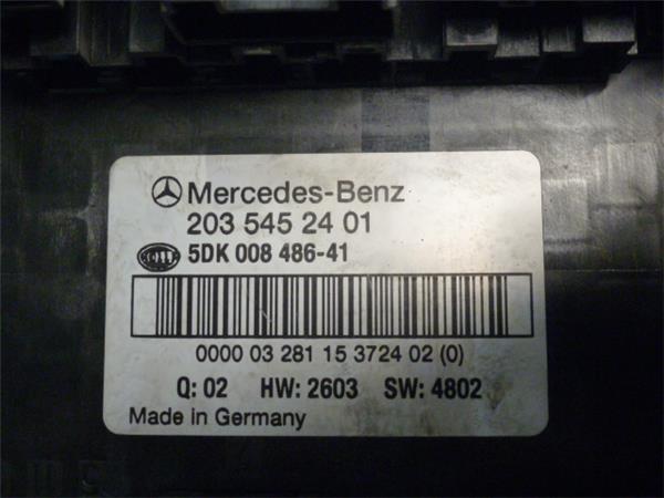 Caja Fusibles/Rele Mercedes-Benz C C