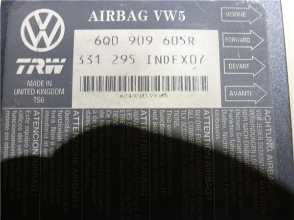 Centralita Airbag Seat Ibiza 1.2 12V