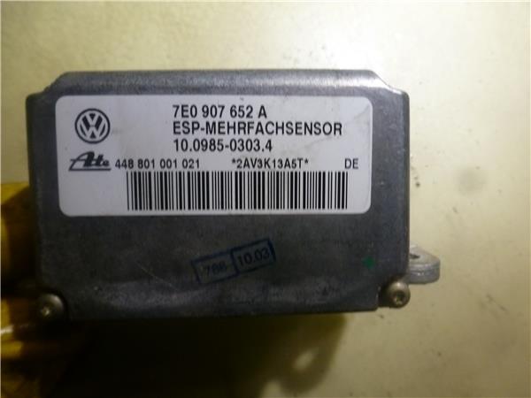 sensor central estabilidad esp volkswagen touareg (7la)(2002 >) 2.5 tdi r5 [2,5 ltr.   128 kw tdi]